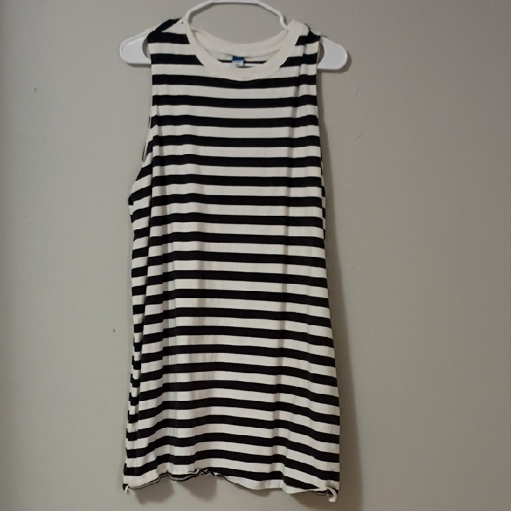 Old Navy Striped Sleeveless Dress